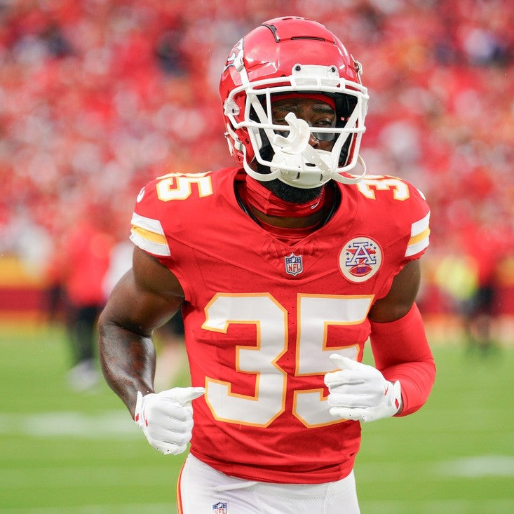Jaylen Watson GAME WORN 💪 10/12/25 Kansas City Chiefs NFL Jersey 🎽 vs. Lions inc. COA 🛡️
