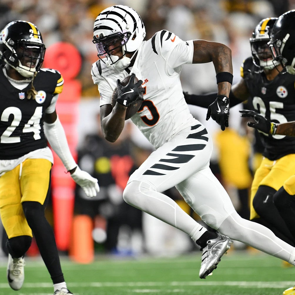 Tee Higgins GAME WORN 💪 11/16/25 Cincinnati Bengals Nike NFL Jersey vs Pittsburgh Steelers Also includes COA