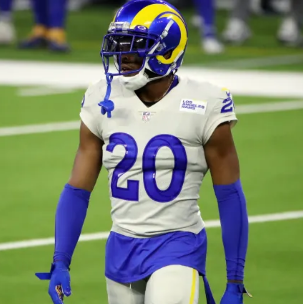 Jalen Ramsey TEAM ISSUED Los Angeles Rams Nike NFL On-Field Jersey 👕 Inc. COA 📄