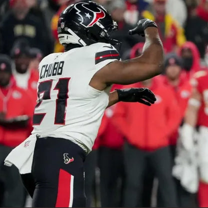 Nick Chubb GAME WORN 💪 09/15/25 Houston Texans Nike NFL Jersey 🎽vs. Tampa Bay Buccaneers - COA also included