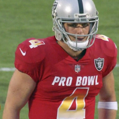 Derek Carr Game-Issued🦾Pro Bowl NFL On-Field Jersey👕Las Vegas Raiders🏴‍☠