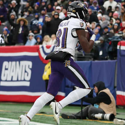 Tez Walker GAME-WORN💪09/07/25 Baltimore Ravens💜NFL Jersey vs. Buffalo Bills inc.COA📄