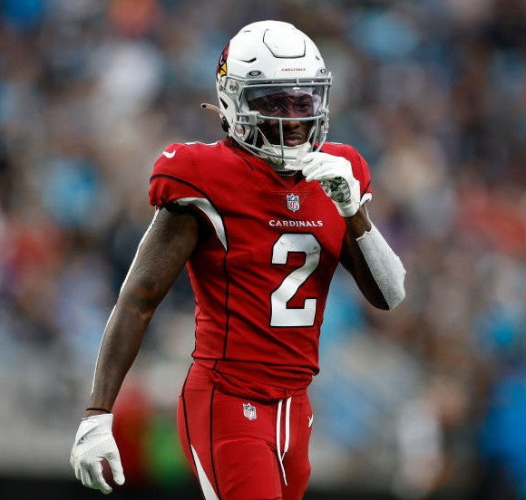 Marquise Brown GAME WORN💪11/12/23 PHOTO MATCHED Arizona Cardinals NFL Jersey WIN vs. Falcons
