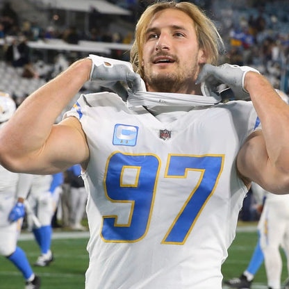 Joey Bosa Hand-SIGNED✍️ & TEAM-ISSUED💪 Los Angeles Chargers⚡NFL Nike Jersey👕