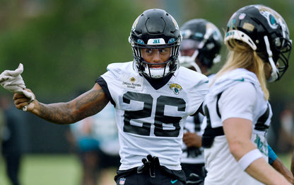 Antonio Johnson GAME USED 💪 10/13/24 Jacksonville Jaguars 🐆 Nike NFL Jersey 👕 vs. Chicago Bears Also includes PSA authentication 🛡️