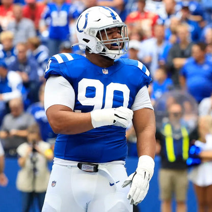 Grover Stewart GAME WORN 💪 Indianapolis Colts 🐎 Nike On-Field NFL Jersey 👕 COA also included 🛡️