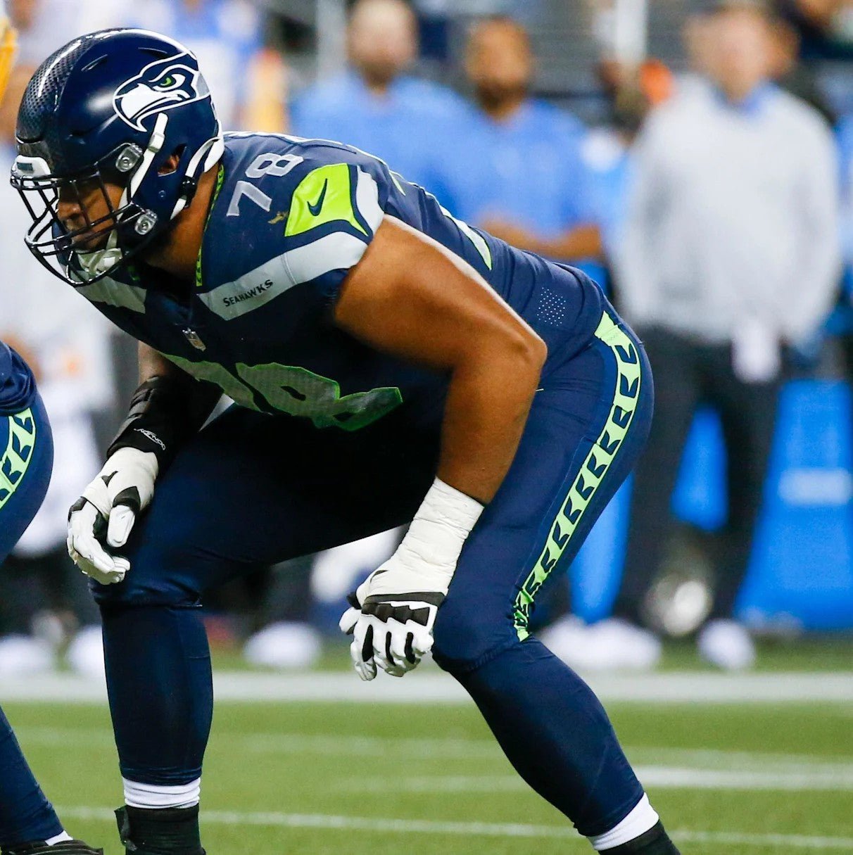 Stone Forsythe GAME WORN 💪 8/10/23 + 8/19/23 Seattle Seahawks Nike NFL Jersey 👕 Includes Certificate of Authenticity