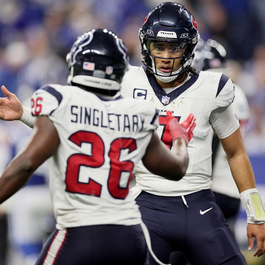 Devin Singletary GAME WORN 💪 11/12/23 & PHOTO MATCHED 📸 Houston Texans Nike NFL Jersey🎽 vs. Cincinnati Bengals – Salute to Service Game