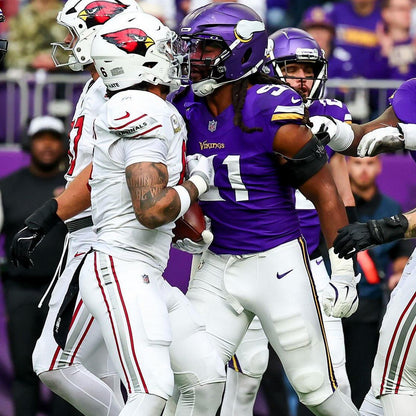 Pat Jones II GAME USED 10/06/24 PHOTO MATCHED 📸 Minnesota Vikings 👕 Jersey vs. New York Jets London Game ✅ Inc. PSA Authenticity