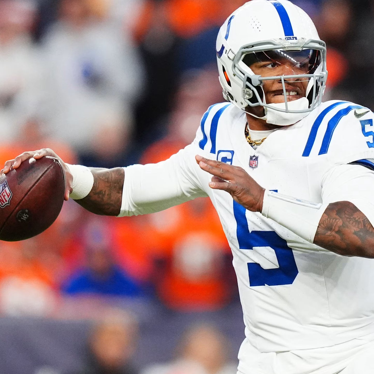 Anthony Richardson GAME ISSUED 💪 Indianapolis Colts Nike NFL Jersey 👕 Includes COA 📄🛡️