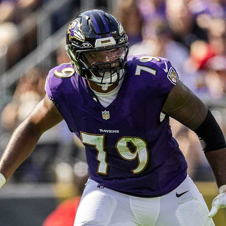 Ronnie Stanley GAME ISSUED 💪 Baltimore Ravens 2025 Pro Bowl Games NFL Jersey 👕 Also includes COA