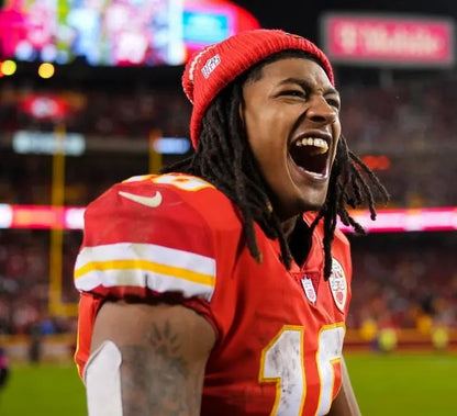 Isiah Pacheco GAME-WORN💪09/14/25 Kansas City Chiefs NFL Jersey🎽vs. Philadelphia Eagles