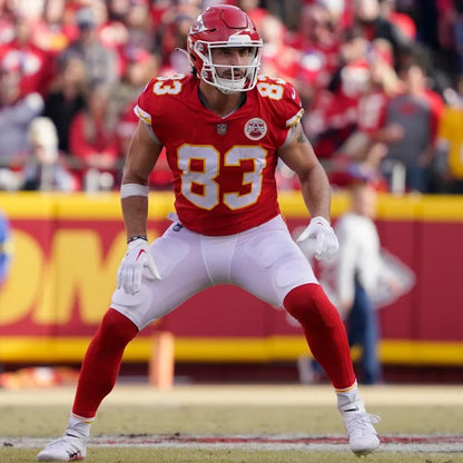 Noah Gray GAME WORN 10/12/25 Kansas City Chiefs NFL Jersey vs. Lions inc. COA🛡️