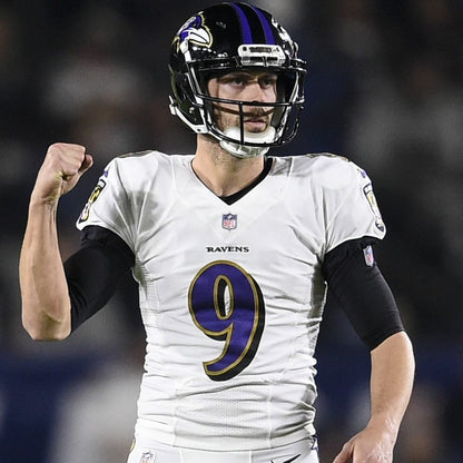 Justin Tucker GAME WORN💪11/17/24 Baltimore Ravens💜NFL Jersey + Pants set vs. Steelers