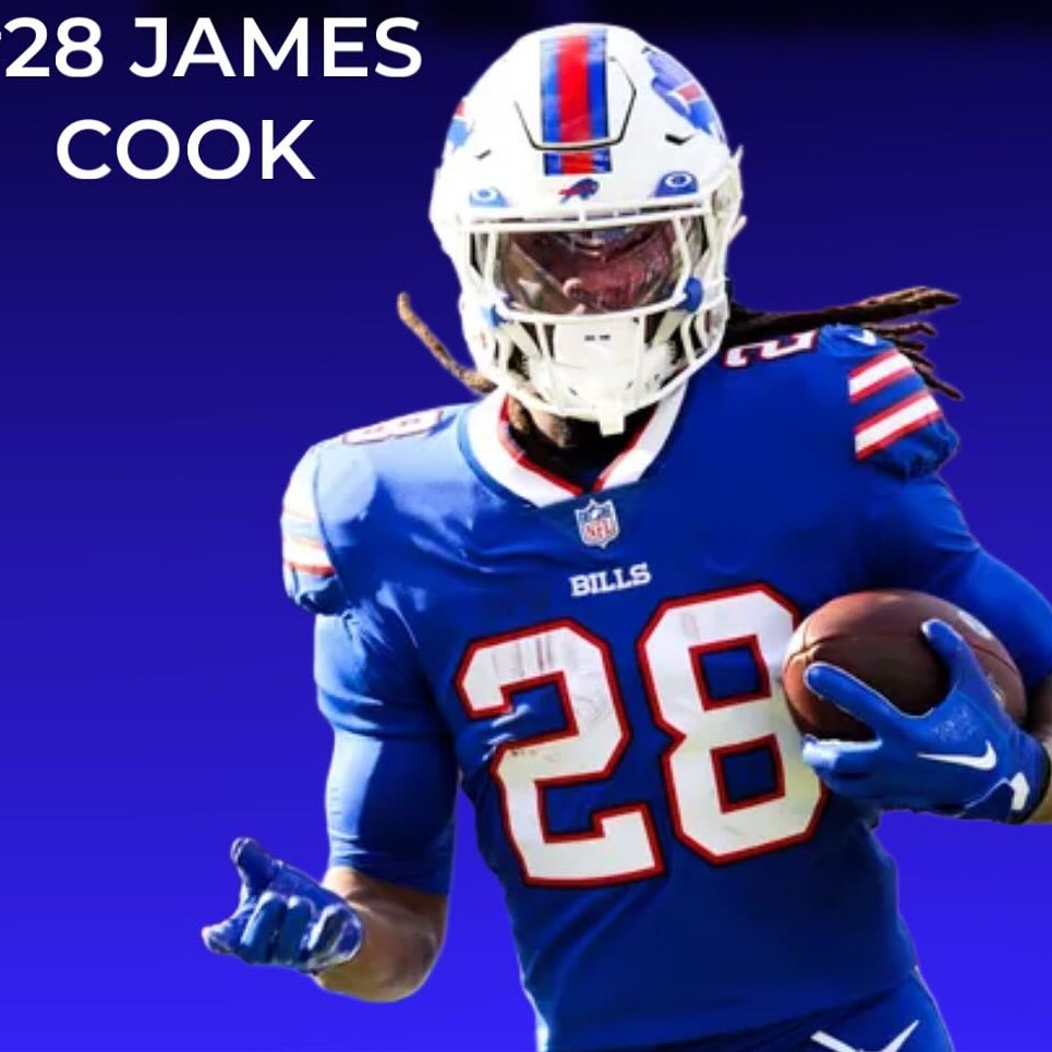 James Cook Hand Signed ✍️ AUTHENTIC 💪 Buffalo Bills On-Field NFL Jersey Inc. PSA Certification 🛡️
