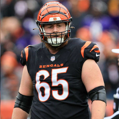 Alex Cappa GAME WORN💪10/06/24 Cincinnati Bengals🐅vs.Baltimore Ravens NFL Jersey👕Includes COA