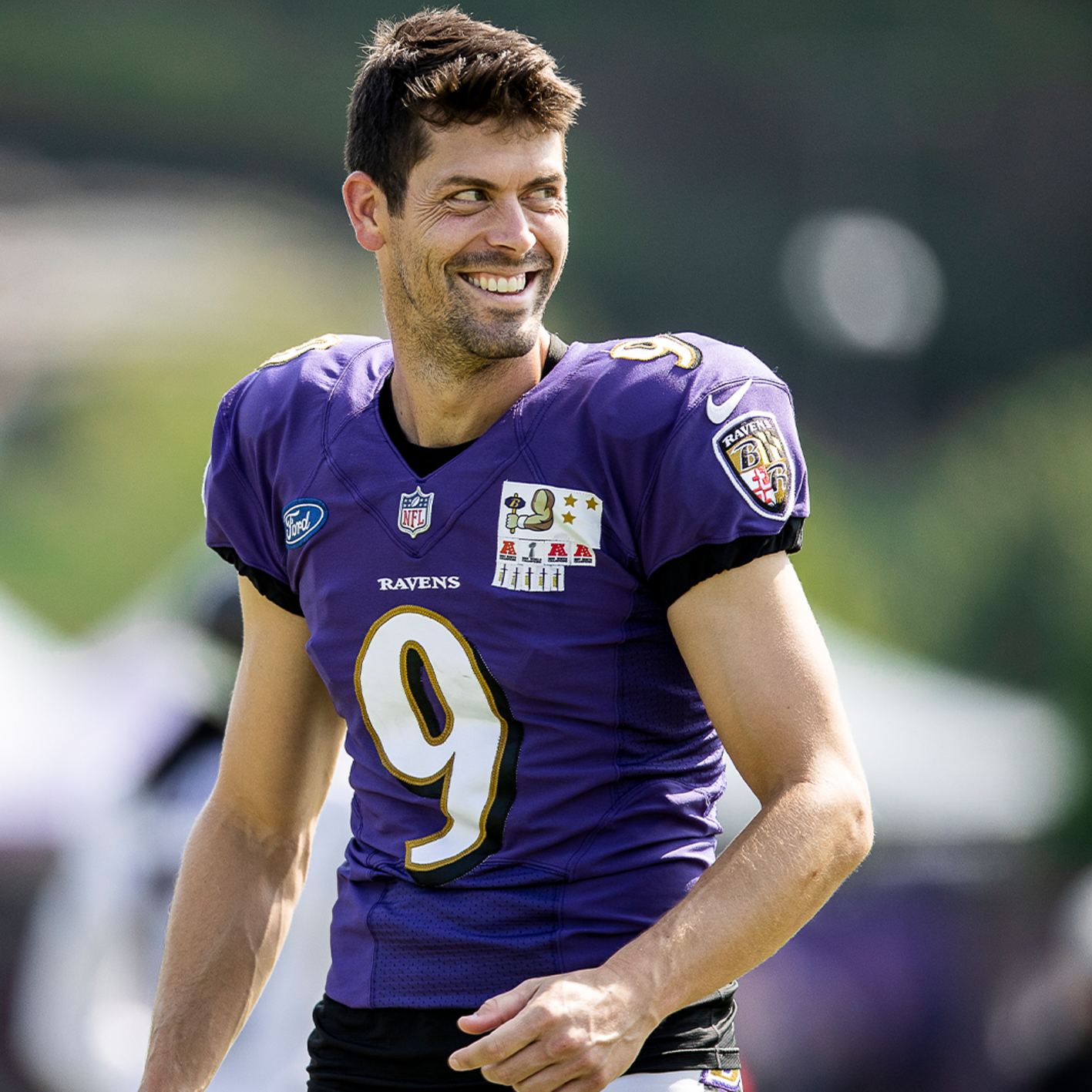 Justin Tucker GAME-WORN💪09/15/24 Baltimore Ravens💜NFL Jersey vs. Las Vegas Raiders +COA