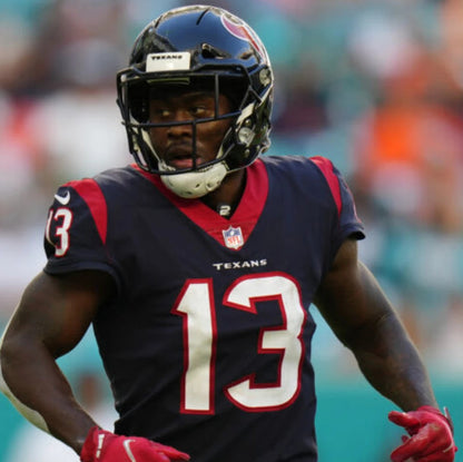 Brandin Cooks GAME WORN 💪 10/10/2021 PHOTO MATCHED 📸 Houston Texans NFL Jersey 🎽 vs. New England Patriots Also inc. PSA Authenticity 🛡️