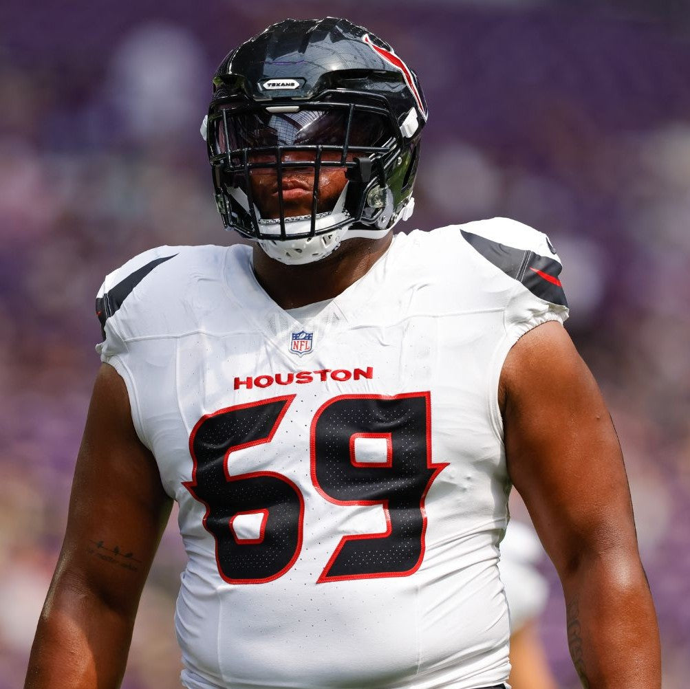 Ed Ingram GAME WORN 10/20/25 Houston Texans Nike NFL Jersey vs Seattle Seahawks Inc. COA