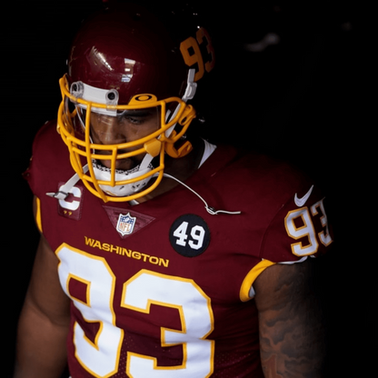 Jonathan Allen GAME-WORN & PHOTO-MATCHED Jersey Washington Commanders | 12/26/21 vs. Cowboys (Salute to Service Game) | PSA Certified | Size 44