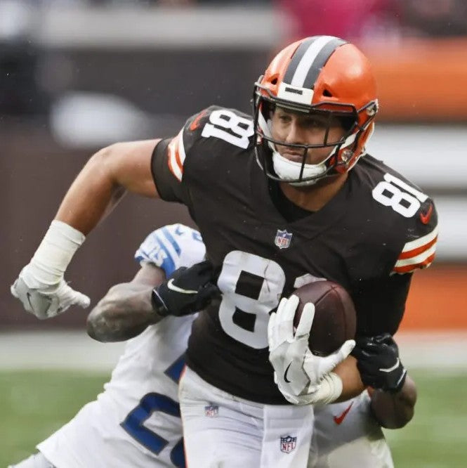 Austin Hooper GAME-WORN 11/15/20💪PHOTO-MATCHED📸Cleveland Browns NFL Jersey👕vs. Houston Texans