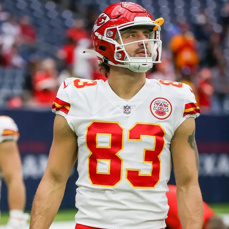 Noah Gray GAME ISSUED 💪 09/21/25 Kansas City Chiefs NFL Jersey 🎽 vs. Giants Inc. Certification 🛡️