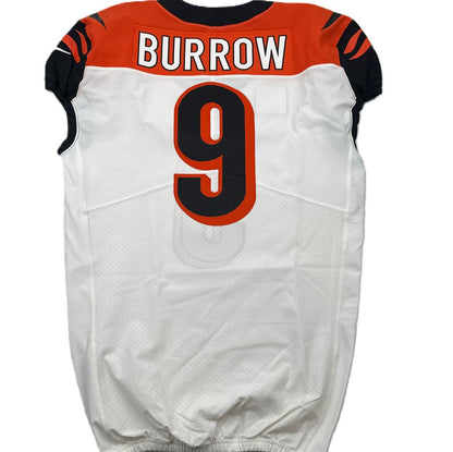 Joe Burrow Bengals Game-Issued On-Field NFL Jersey (Nike) Metabilia Certified💥Inc. Captains Patch