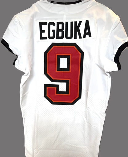 Emeka Egbuka GAME-ISSUED Tampa Bay Buccaneers On-Field Nike NFL Jersey🎽(White)