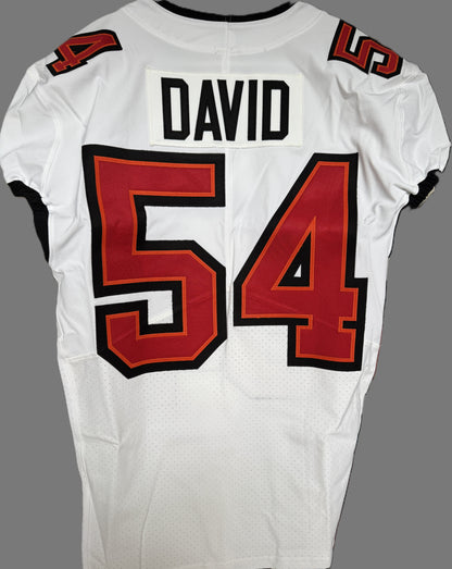 Lavonte David TEAM-ISSUED💪Tampa Bay Buccaneers🏴‍☠On-Field Nike NFL Jersey🎽White