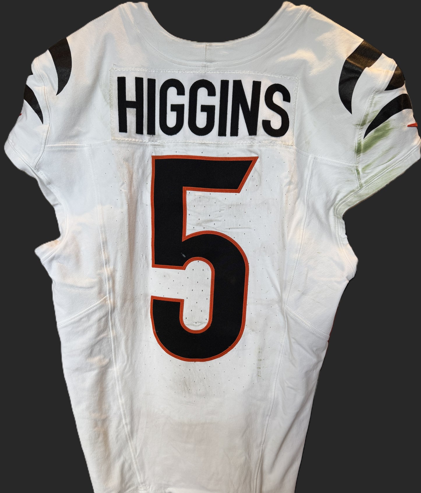 Tee Higgins GAME WORN/USED 09/07/25💪Cincinnati Bengals🐅NFL Jersey vs Cleveland Browns