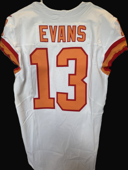 Mike Evans GAME-ISSUED🔥Tampa Bay Buccaneers Nike NFL Iconic 1976 Jersey👕 Inc. 50 Seasons Patch