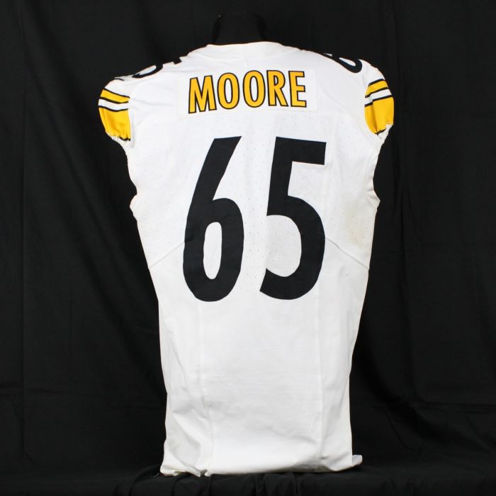 Dan Moore GAME WORN💪12/21/2024 PHOTO MATCHED📸Pittsburgh Steelers NFL Jersey👕Inc.COA💥 vs. Baltimore Ravens