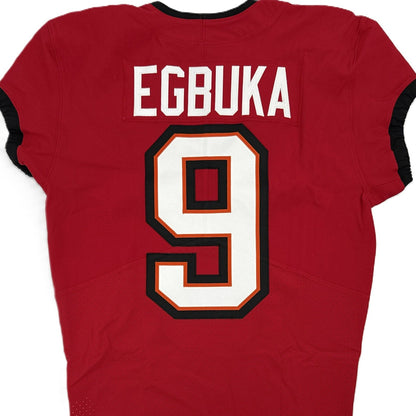 Emeka Egbuka GAME ISSUED Tampa Bay Buccaneers Nike On-Field NFL Jersey Inc. COA