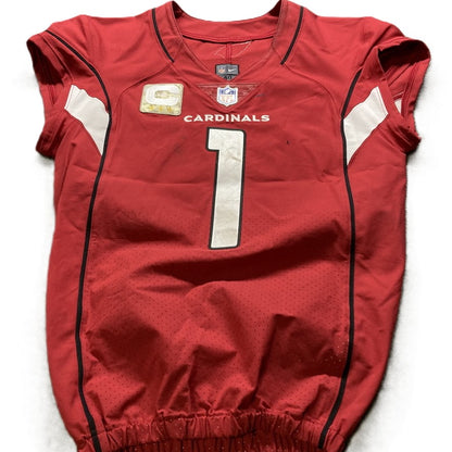 Kyler Murray GAME WORN 11/06/22 PHOTO MATCHED Arizona Cardinals NFL Jersey vs Seattle Seahawk Also includes PSA COA