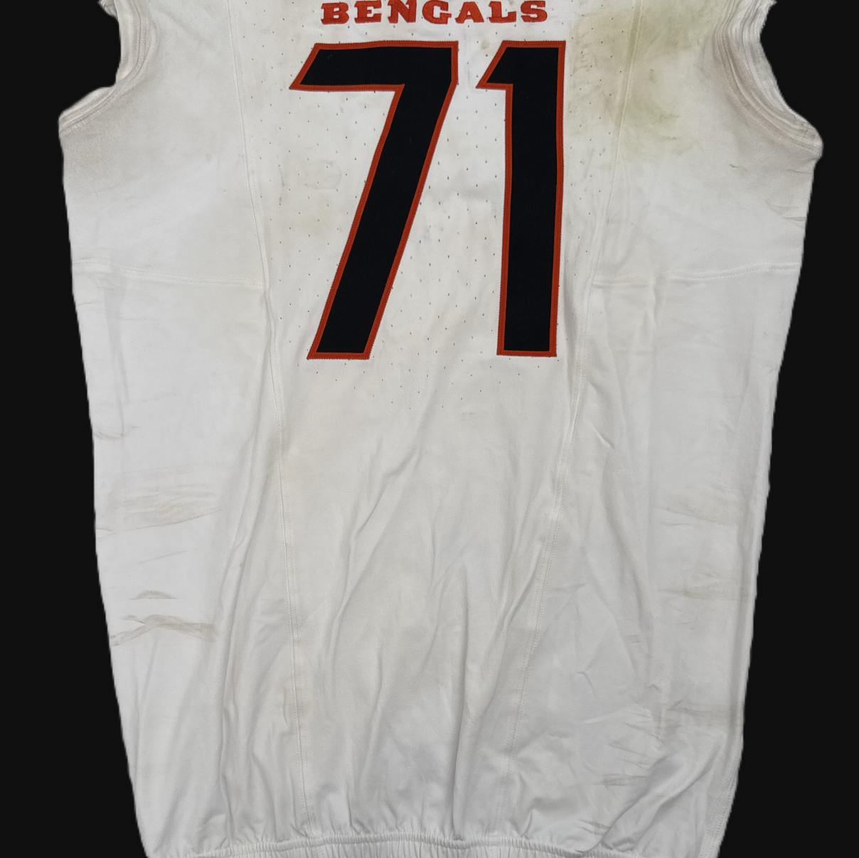 Amarius Mims GAME-WORN 09/29/25💪Cincinnati Bengals🐅NFL Jersey vs. Denver Broncos🐎