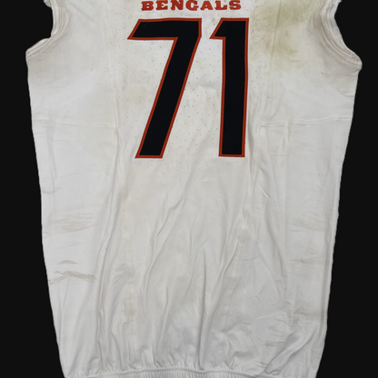 Amarius Mims GAME-WORN 09/29/25💪Cincinnati Bengals🐅NFL Jersey vs. Denver Broncos🐎