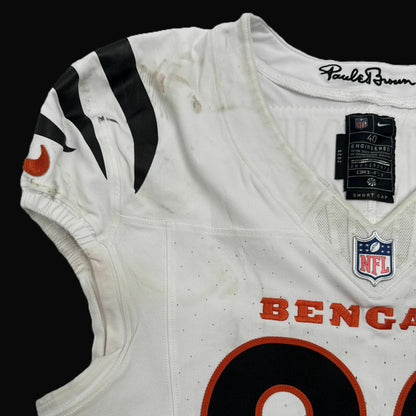 Geno Stone GAME WORN 10/12/25 💪 Cincinnati Bengals 🐅 Nike NFL Jersey 👕 vs Green Bay Packers inc. COA 🛡️