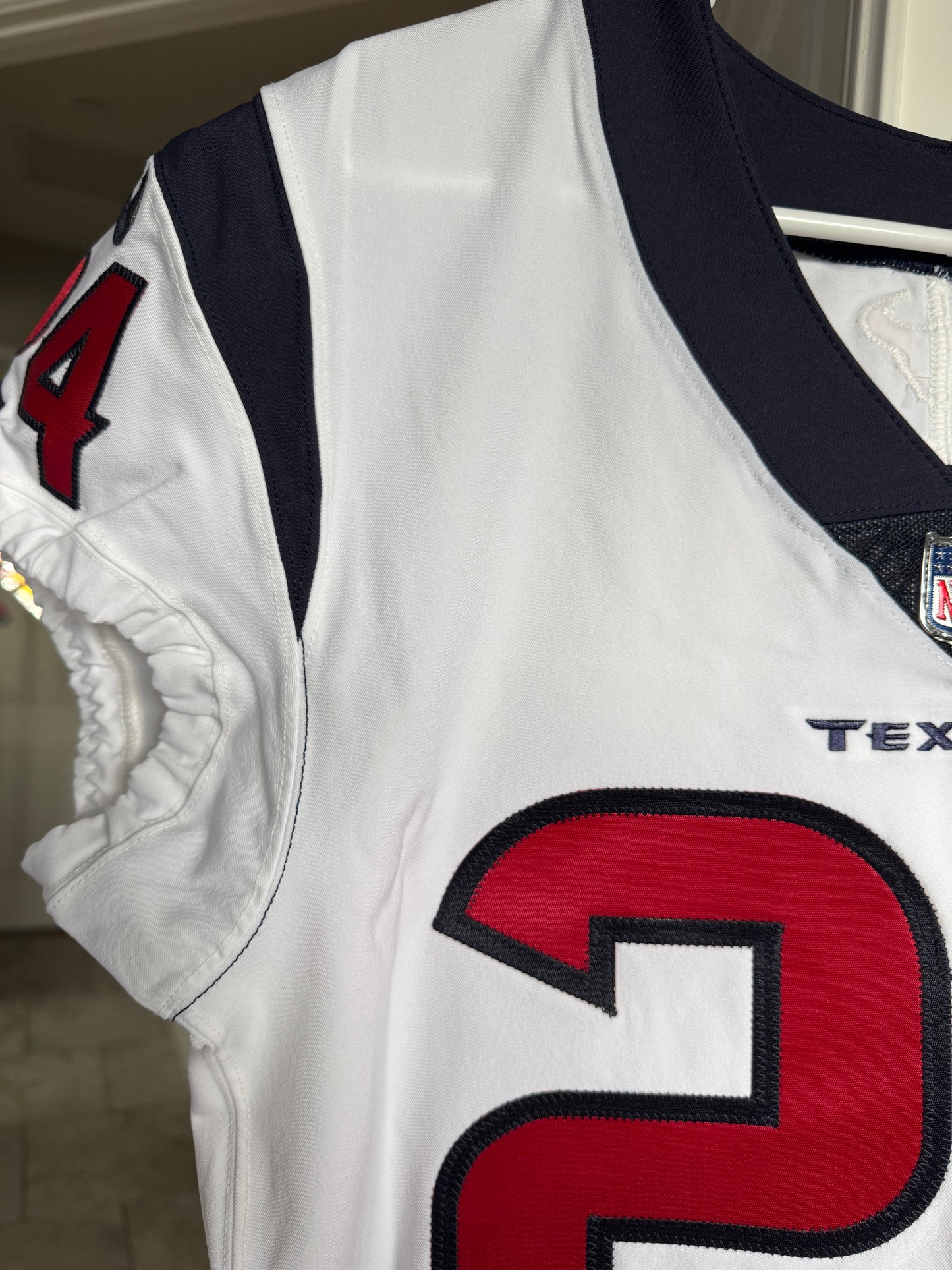 Derek Stingley Jr Team Issued Houston Texans 🐂 Nike NFL Jersey Also includes COA 🛡️