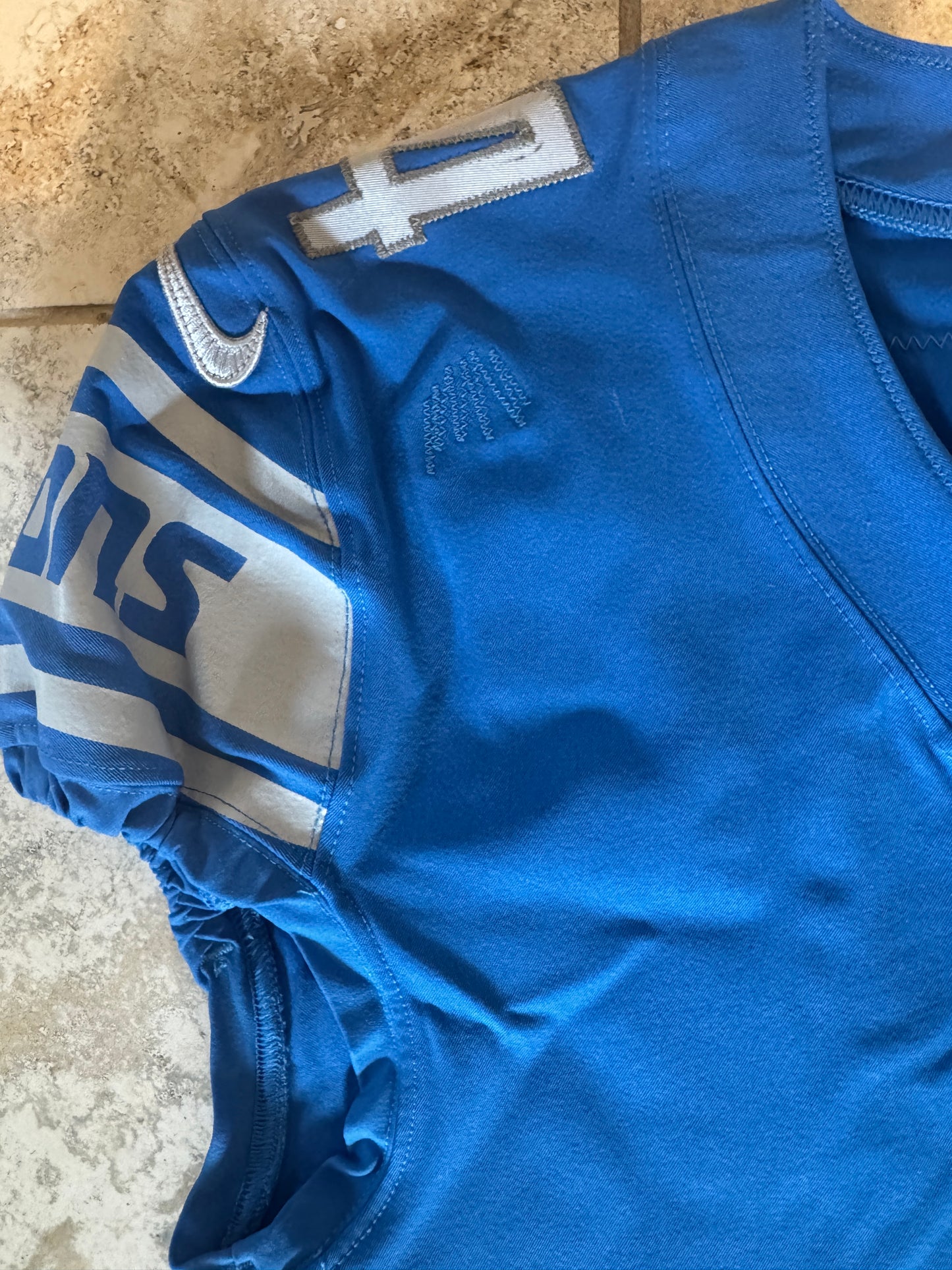 D.J. Chark Jr. GAME WORN💪Detroit Lions🦁Nike NFL Jersey👕 also includes PSA Certification🛡️