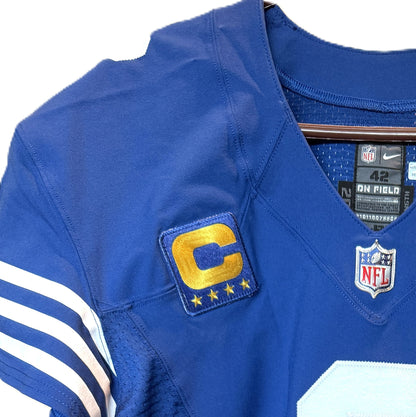 Matt Ryan GAME ISSUED 💪 Indianapolis Colts 🐎 Nike NFL Jersey 👕 Includes COA📄 & Captain's Patch