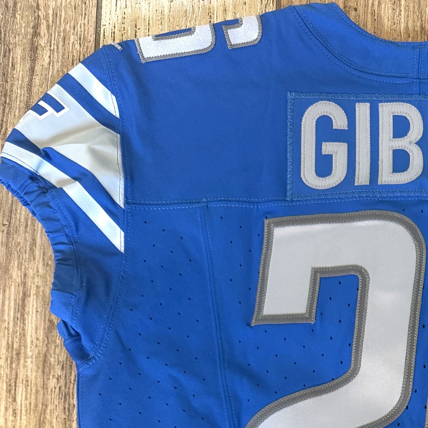 Jahmyr Gibbs SIGNED✍️Detroit Lions🦁Authentic Nike NFL Jersey👕 Also includes PSA Authentication💥