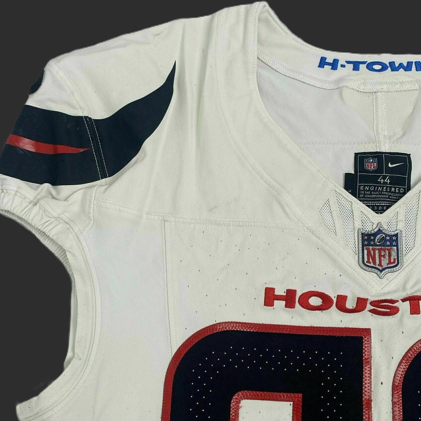 Dalton Schultz GAME WORN 09/21/25 Houston Texans Nike NFL Jersey vs Jacksonville Jaguars Also Includes Certificate of Authenticity