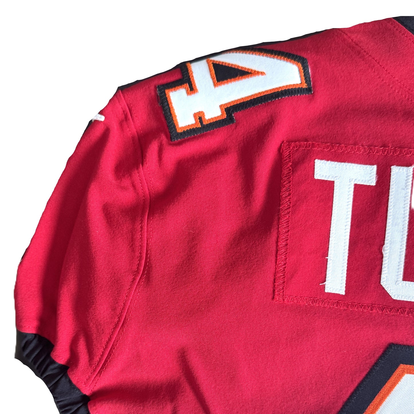 Sean Tucker GAME-WORN💪09/15/25 Tampa Bay Buccaneers🏴‍☠On-Field NFL Jersey👕vs.Houston Texans