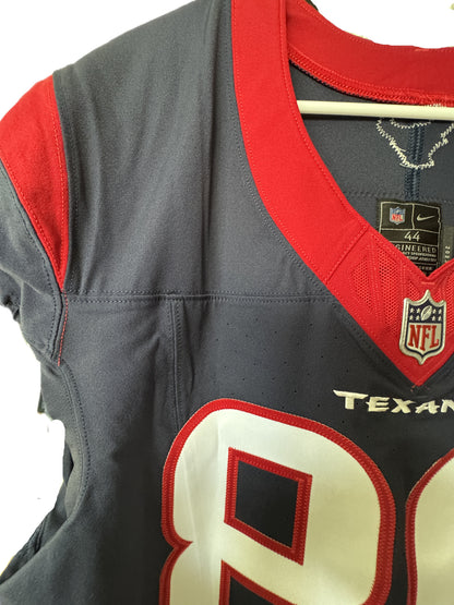 Dalton Schultz SIGNED ✍️ Game-Issued Houston Texans 🐂 Nike NFL Jersey inc COA ⭐