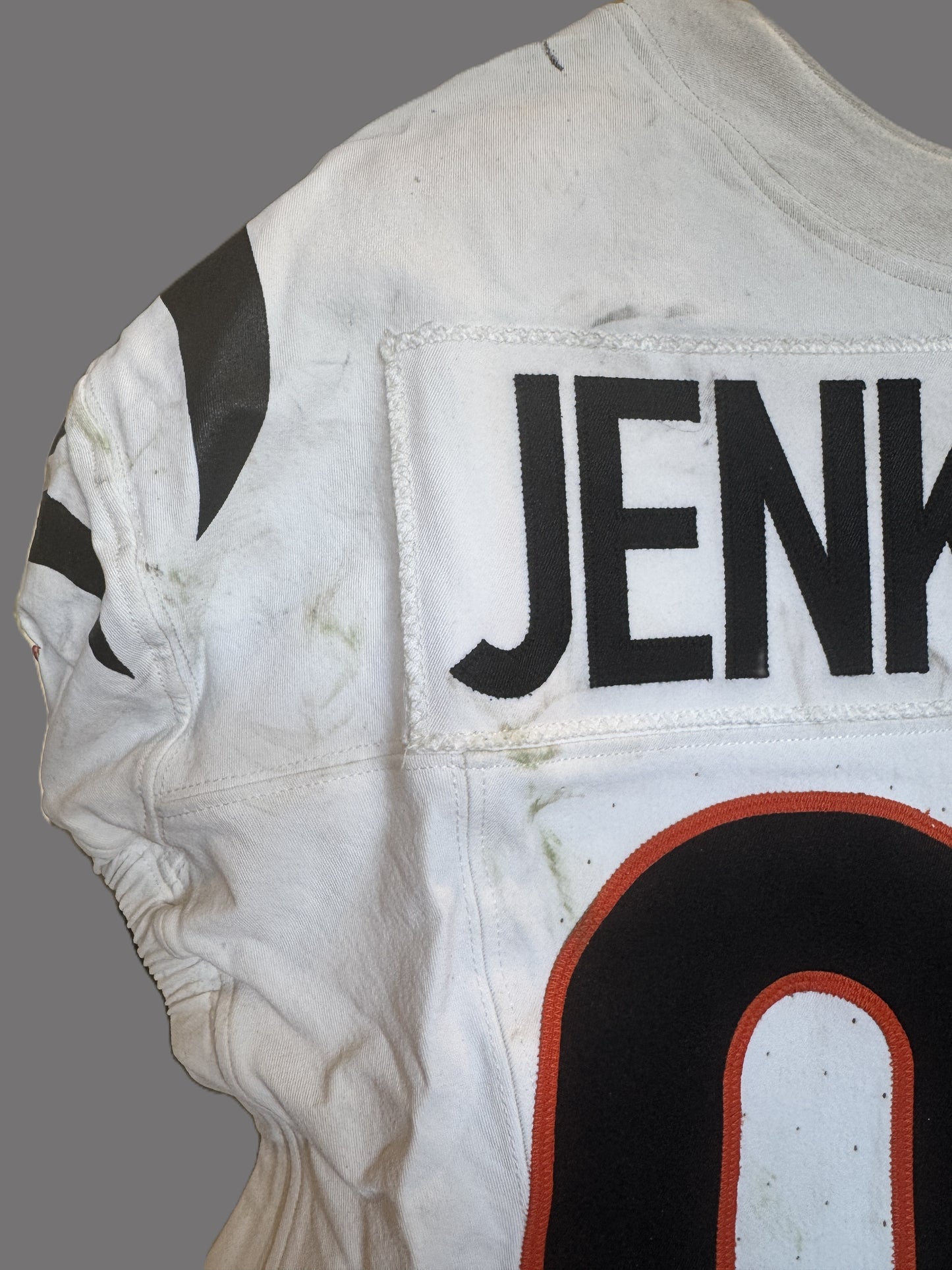 Kris Jenkins Jr. GAME-WORN 09/29/25💪Cincinnati Bengals🐅NFL Jersey vs. Denver Broncos