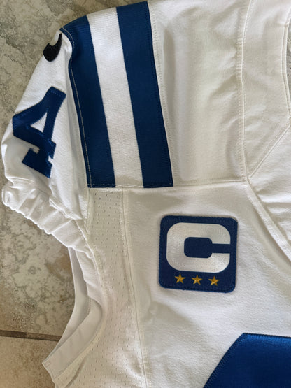 Zaire Franklin SIGNED ✍️ TEAM ISSUED 💪 Indianapolis Colts 🐎 Nike NFL Jersey 👕 Inc.COA📄