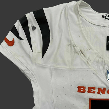 Tee Higgins GAME WORN 💪 11/16/25 Cincinnati Bengals Nike NFL Jersey vs Pittsburgh Steelers Also includes COA
