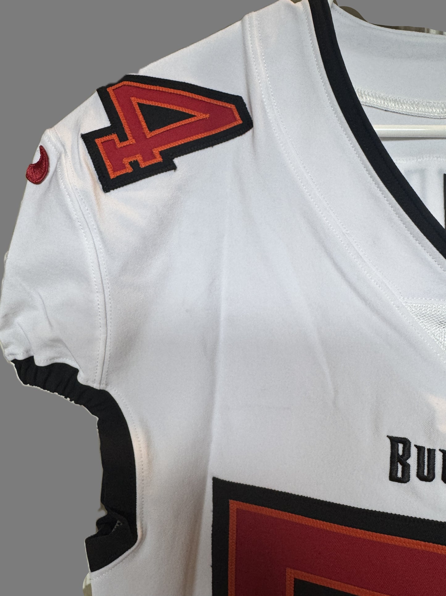 Lavonte David TEAM-ISSUED💪Tampa Bay Buccaneers🏴‍☠On-Field Nike NFL Jersey🎽White