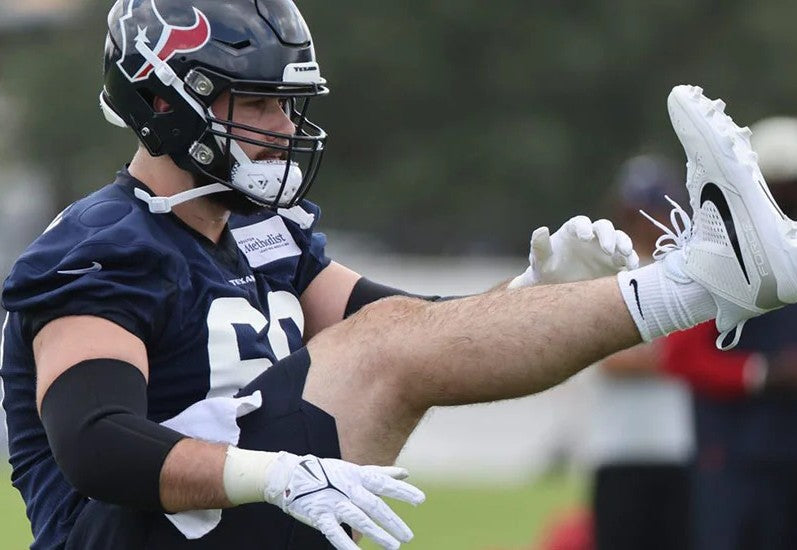 Jake Andrews GAME WORN 💪 09/07/2025 Houston Texans Nike NFL Jersey 🎽 vs. Los Angeles Rams🐏Also includes COA 🛡️
