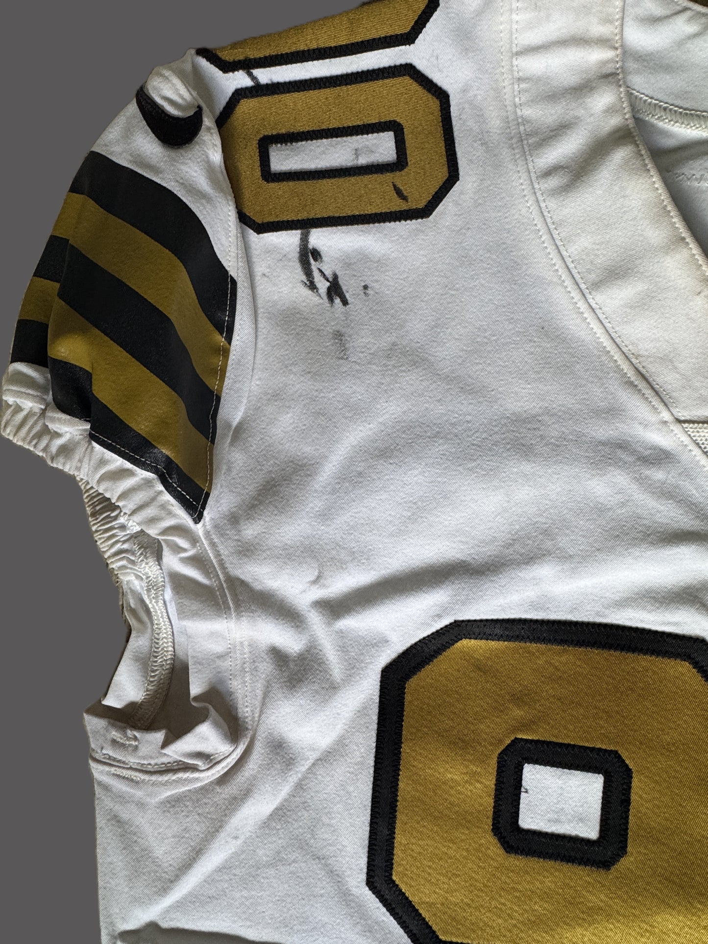 Tanoh Kpassagnon GAME WORN 💪 10/02/22 New Orleans Saints ⚜️ Nike NFL Jersey 🎽 vs. Minnesota Vikings - PSA Authenticated 🛡️